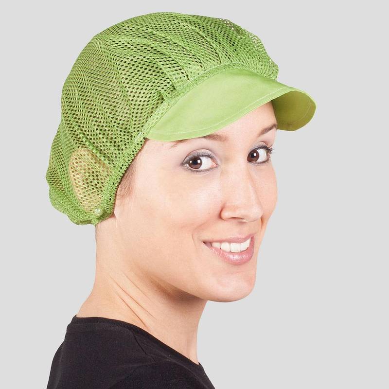 Cappellino donna rete e visiera colorato Garys