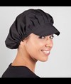 Cappellino donna popeline nero (paq. 10 Un.) Garys