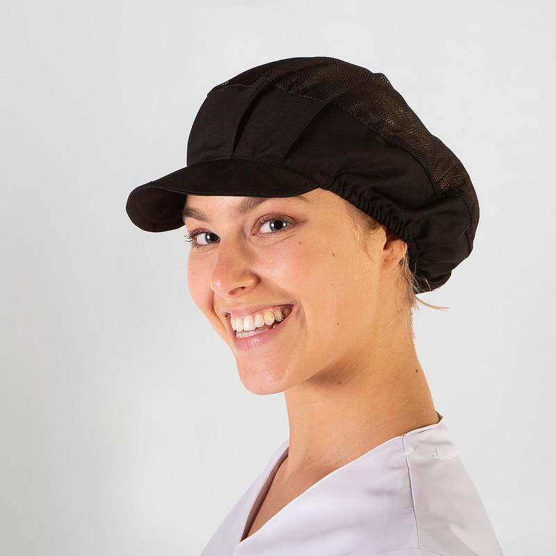 Cappellino donna rete e visiera rigida Garys