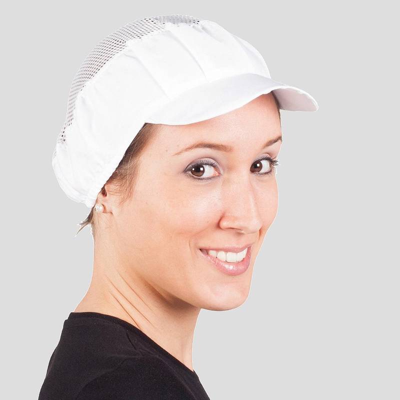 Cappellino donna rete e visiera rigida Garys