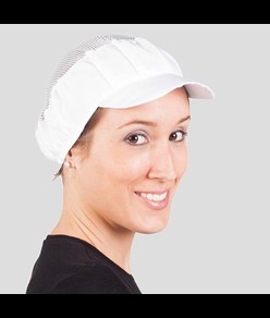 Cappellino donna rete e visiera rigida Garys