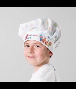 Cappello gran chef bambino stampa pocoyo Garys