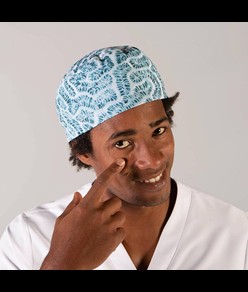 Cappellino chirurgo con lacci tessuto riciclato Garys