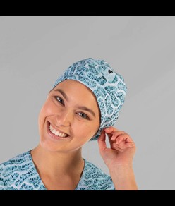 Cappellino chirurgo elastico tessuto riciclato Garys