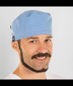 Cappellino chirurgo con lacci lucido Garys