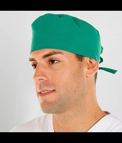 Cappellino chirurgo con lacci lucido Garys