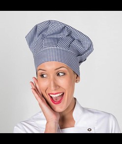 Cappellino gran chef vichy con velcro Garys