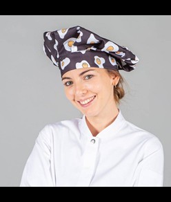 Cappello gran chef stampato poliestere Garys Serge
