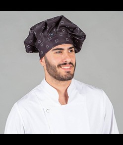 Cappello gran chef stampato poliestere Garys Serge