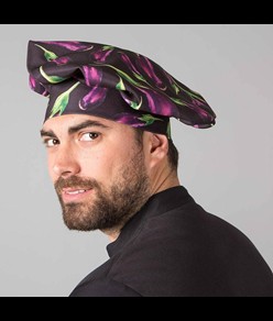 Cappello gran chef stampato poliestere Garys Serge
