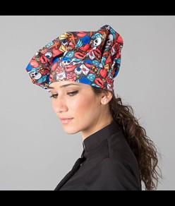 Cappello gran chef stampato poliestere Garys Serge
