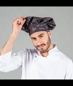 Cappello gran chef stampato poliestere Garys Serge