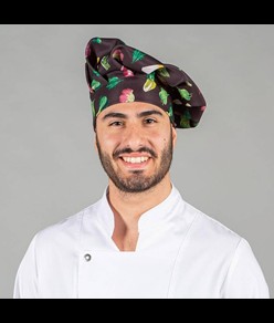 Cappello gran chef stampato poliestere Garys Serge