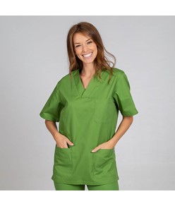 Blusa sanitario unisex scollo a v colori Garys Blusa sanitario unisex scollo a v colori Garys