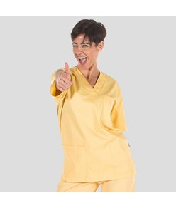 Blusa sanitario unisex scollo a v colori Garys Blusa sanitario unisex scollo a v colori Garys