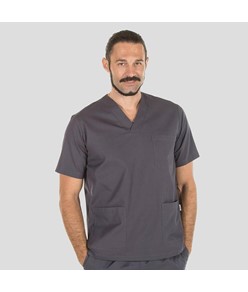 Blusa sanitario unisex scollo a v colori Garys Blusa sanitario unisex scollo a v colori Garys