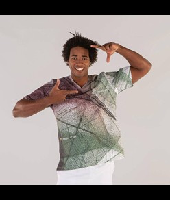 Blusa unisex tessuto riciclato Garys Eider