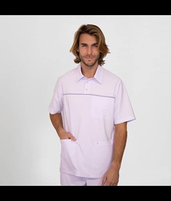 Polo da uomo slim fit elastik Garys Javier
