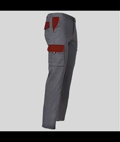 Pantalone unisex multitasche elastico Garys