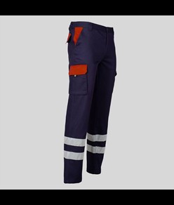 Pantalone unisex multitasche elastico Garys