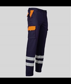 Pantalone unisex multitasche elastico Garys