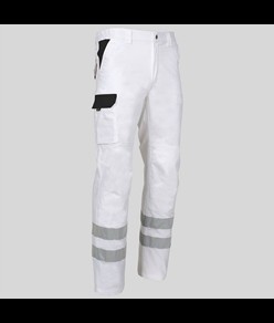 Pantalone multitasche con due bande catarifrangenti Garys Arce