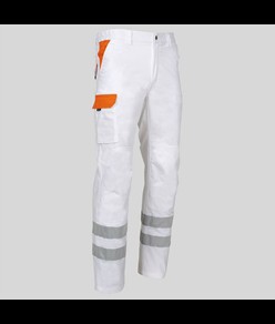 Pantalone multitasche con due bande catarifrangenti Garys Arce