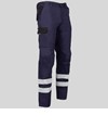 Pantalone multitasche con due bande catarifrangenti Garys Arce Pantalone multitasche con due bande catarifrangenti Garys Arce