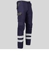 Pantalone multitasche con due bande catarifrangenti Garys Arce Pantalone multitasche con due bande catarifrangenti Garys Arce