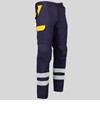Pantalone multitasche con due bande catarifrangenti Garys Arce Pantalone multitasche con due bande catarifrangenti Garys Arce