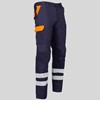 Pantalone multitasche con due bande catarifrangenti Garys Arce Pantalone multitasche con due bande catarifrangenti Garys Arce
