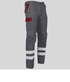Pantalone multitasche con due bande catarifrangenti Garys Arce Pantalone multitasche con due bande catarifrangenti Garys Arce