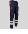 Pantalone multitasche con due bande catarifrangenti Garys Arce Pantalone multitasche con due bande catarifrangenti Garys Arce
