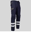 Pantalone multitasche con due bande catarifrangenti Garys Arce Pantalone multitasche con due bande catarifrangenti Garys Arce