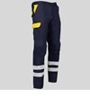 Pantalone multitasche con due bande catarifrangenti Garys Arce Pantalone multitasche con due bande catarifrangenti Garys Arce