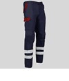 Pantalone multitasche con due bande catarifrangenti Garys Arce Pantalone multitasche con due bande catarifrangenti Garys Arce
