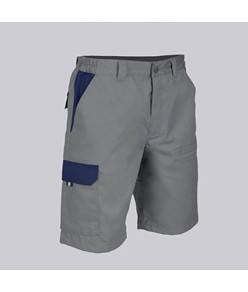 Bermuda unisex multitasche elastico combinato Garys Acero Bermuda unisex multitasche elastico combinato Garys Acero
