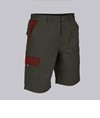 Bermuda unisex multitasche elastico combinato Garys Acero Bermuda unisex multitasche elastico combinato Garys Acero