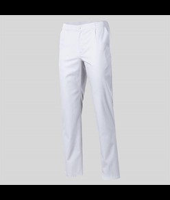 Pantalone sanitario twill bianca tasche Garys