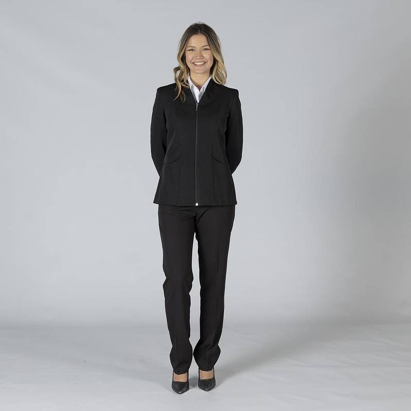 Blazer da donna con cerniera e collo a scempio Garys Trivial