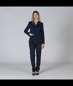 Blazer da donna con cerniera e collo a scempio Garys Trivial