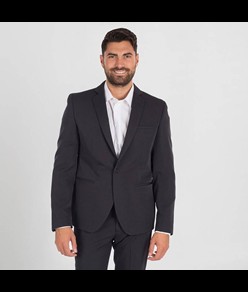 Giacca da uomo 1 bottone super slim tecno Garys