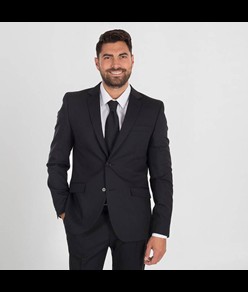 Giacca uomo 2 bottoni slim fit Garys Trivial