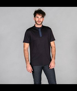 Polo uomo con colletto jeans Garys redline