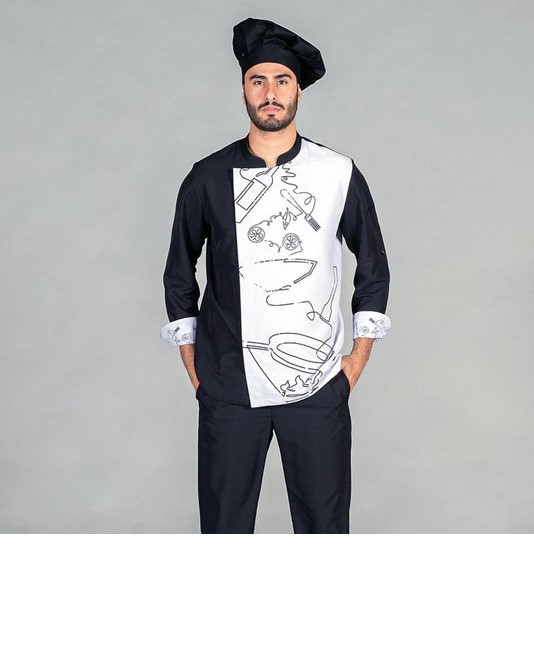 Giacca cucina unisex Garys Torres Giacca cucina unisex Garys Torres