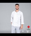 Giacca cucina uomo tessuto riciclato e organico klopman Garys Otero