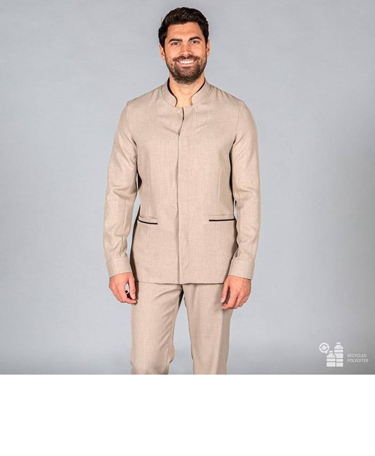 Giacca uomo tessuto riciclato Garys Duarte Giacca uomo tessuto riciclato Garys Duarte