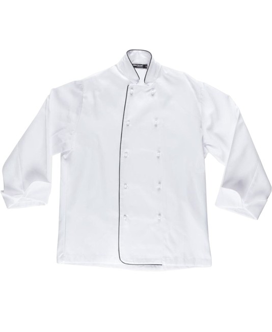 Casacca da cuoco manica lunga Workteam Casacca da cuoco manica lunga Workteam