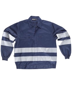 Giacca da lavoro bande rifrangenti Workteam Giacca da lavoro bande rifrangenti Workteam