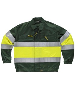 Giacca da lavoro alta visibilità Workteam